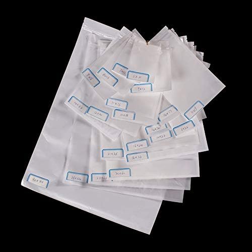 Бял / Прозрачен Пластмасов Дребно опаковка с цип с самоуплотняющейся цип, Пластмасова торбичка, торбички с цип,