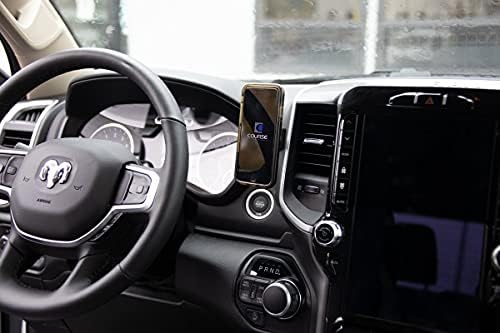 Безжична магнитна такса за закрепване на телефона за Dodge Ram 1500 - 5500 2019+ Нов автомобил - Не е подходящ за TRX,