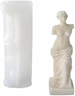3D Силиконова Форма За Свещи Венера е Богинята на Форми За Свещи САМ Силиконова Форма на DIY Занаят Производство на Сапун