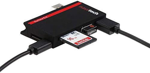 Navitech 2 в 1 Лаптоп /Таблет USB 3.0/2.0 хъб Адаптер/Micro USB Вход SD/Micro SD Четец на карти е Съвместима с Lenovo ThinkBook