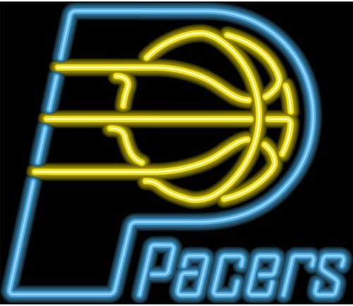Неонова реклама с NBA Indiana Pacers