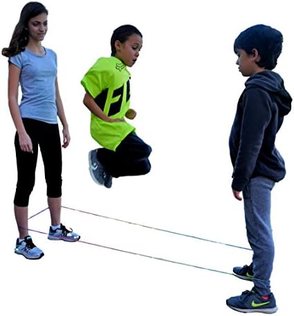 Луксозна китайската скачане на въже за деца с инструкции, игра за скачане с въже за глезена, играчки за момчета