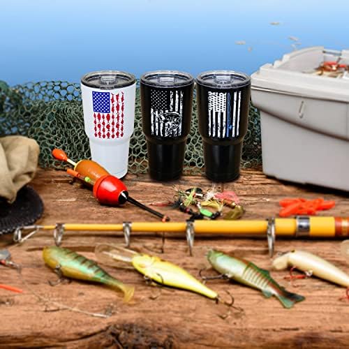 Риболовни подаръци за мъже - Рибарско чаша, Риболовна Кафеена Чаша, Чаши с Шарките на Риба, под формата на американски