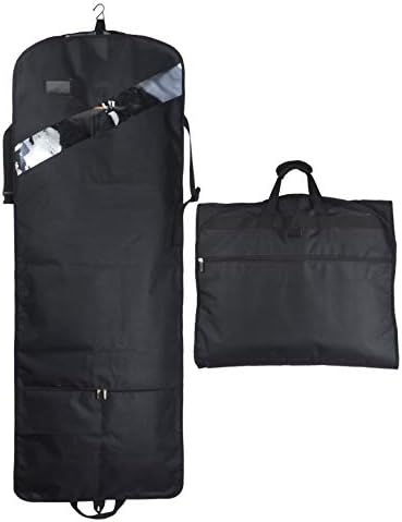 По-дълги чанта за дрехи 52, висококачествена Дишаща, устойчива на счупвания Висящ калъф за костюм за пътуване и