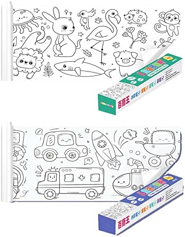 Детски Ролка За рисуване, рисуване за деца, Ролка Хартия за Colorization, Хартия за чертане, Хартия за Попълване на Книга