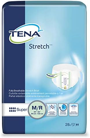 MCK79023101 - Краткосрочно Инконтиненция на Урина При възрастни Tena Super Stretch Tab Closure Средно за еднократната употреба