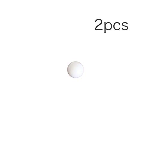 15 мм, 2 бр. Полиоксиметиленовые топки Delrin (POM) От твърда пластмаса