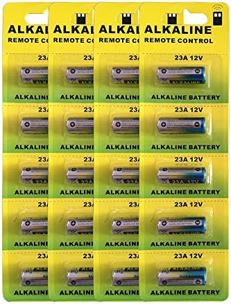 20 бр/4 опаковки 23A 12V Алкални Първични Сухи Батерии 21/23 23GA в а23 A-23 GP23A RV08