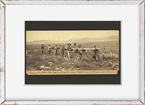 БЕЗКРАЙНИ СНИМКИ Снимка: usgs | Форт Уингейт, Северна Каролина | 1883 | Исторически възпроизвеждане на снимки