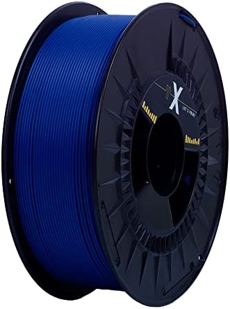 Конци за 3D печат X Filament PLA 1,75 мм, 1000 г, произведен в Европа от компанията X To Print (тъмно синьо)