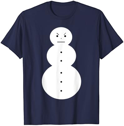 Тениска с Джизи Снеговиком - Забавна Тениска с Ядосан Снеговиком Jeezy Snowman