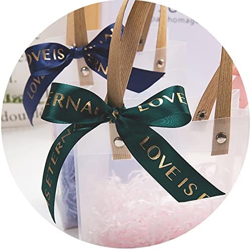 JRDHGRK PVC Прозрачен Подаръчен пакет с дръжки за декор за парти по случай рожден Ден, Сватба Сувенири, Чанти-тоут, Опаковки,