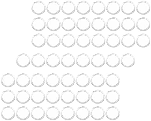 COHEALI 600 броя Кръгли Капсули Защитен Контейнер За Събиране на Пластмасови Мм с Контейнери Прозрачни Колекция