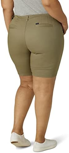 Lee Women ' s Plus Size Regular Fit-Chinos-Къси Бермуди