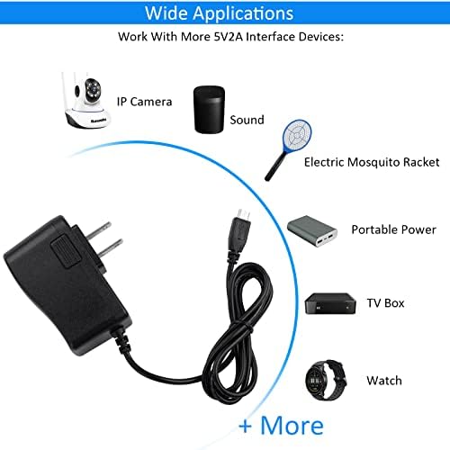 Bawofu 5V 2A Micro USB Захранване за монтаж на стена Зарядно Устройство ac/dc Универсален захранващ Адаптер