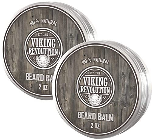 Viking Revolution Балсам за оформяне на брада - Напълно Натурално средство за грижа с Аргановым масло и масло от