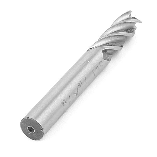 Aexit 8 мм Режещи Ножове Диаметър на Грей HSS Директен Джолан 4 Канали Бележка Слот за Смилане на Обработка на Ръбове