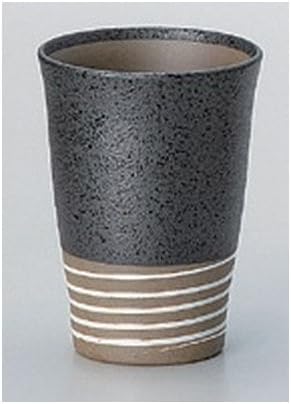 Чаша за бира и Шочу, Ichu Black Free Cup, 3,1 x 4.3 инча (8 x 11 cm), от 9,5 течни унции (270 cc), Ликьор за ресторант, Ресторант, Изакая, Чашка за саке, Търговско ползване