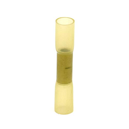 Baomain 100 БР, Жълти Свивам Обжимные Конектори за Челно тел Електрически Клеми BTH5.5 4,0-6,0 mm2 AWG 12-10