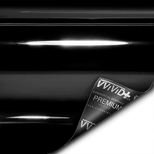 Филмът винил VViViD + Ultra Gloss Премиум-клас за увиване на превозното средство (1 фут x 5 метра, с лъскава