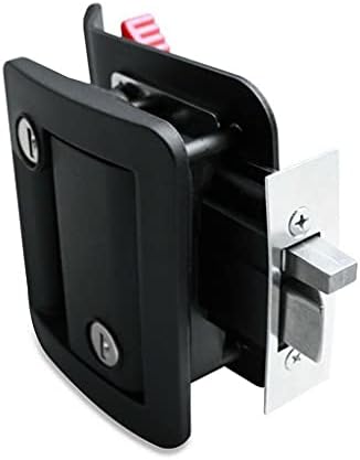 Брави SDGH Комплект ключалки за ремарке за пътуване с Вграден засовом с Найлонови компоненти за Аксесоари, Мебелен обков
