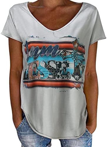 Дамски Компресия Ризи с дълъг ръкав, Дамски тениски С Цветна Тема, Отгоре с Цветен Модел, V-Образно Деколте