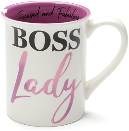 Boss Lady Be Goal Багер Керамични Кафеена Чаша с тегло 16 Грама