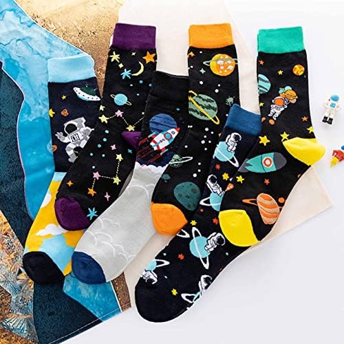Есенно-Зимни Топли Средни Чорапи-тръбички С Анимационни Принтом, Спортни чорапи 15 размер
