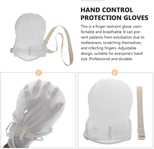 Ръкавици Cabilock Детска Рукавица за борба с деменция, Защитни ръкавици за Вържете възрастни Стоки за възрастните хора, полезни