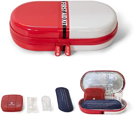 Kitgo Инсулинова Охладител Пътна Чанта за Носене Подарък за майката Съдържа Пакет С Лед Опаковка Кутия за Хапчета за медицински