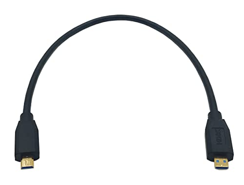 Кабел Halokny 8K Micro HDMI, Micro HDMI високоскоростен кабел с дължина 1 метър 8K @ 60hz Micro HDMI Male-Micro HDMI