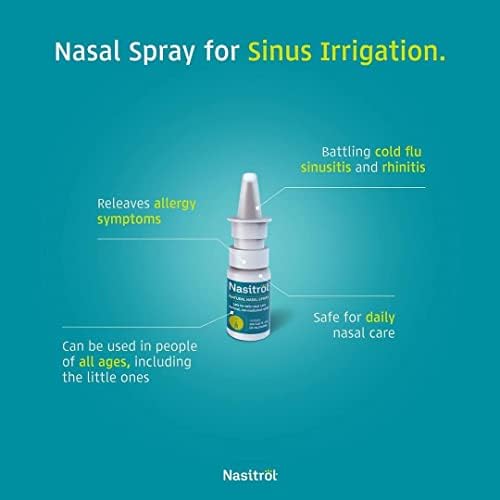 Натурален спрей за нос Nasitrol - Просто Физиологичен спрей за Ежедневна грижа за носа - Sinex Интензивен Хидратиращ