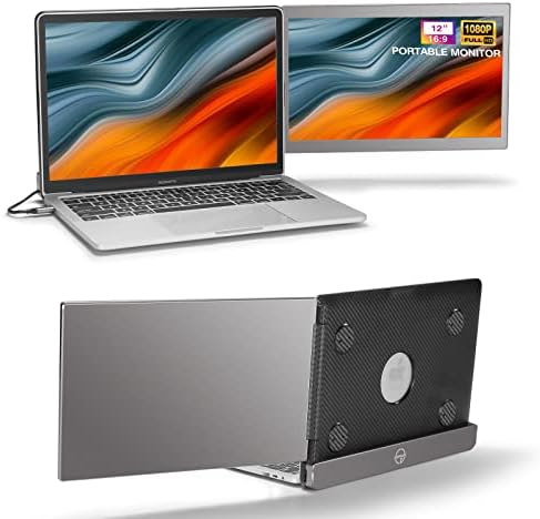 JoyReal Преносим Монитор за лаптоп Mac USB Двойно Удължаване на екрана на лаптоп 14 FHD 1080P Втори Пътен Дисплей