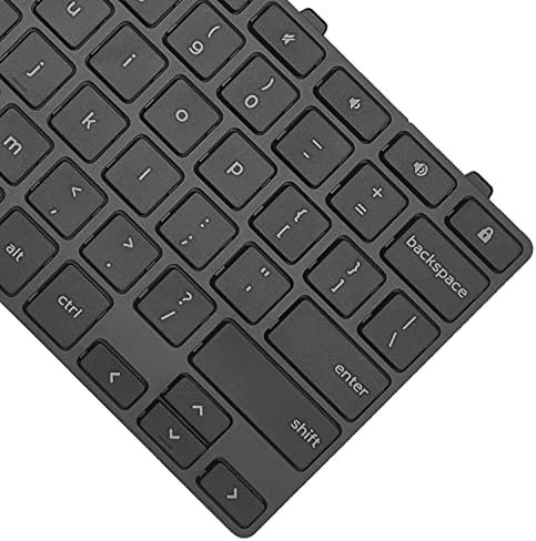 PAEBAI + Замяна Клавиатура за лаптоп Без светлина Dell Chromebook 11 3100 5190 с ключ за Заключване на Подредбата