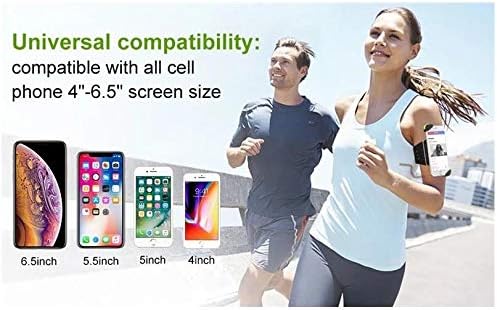 Кобур за Samsung Galaxy S21 Ultra (Кобур от BoxWave) - Гъвкава спортна превръзка, Регулируема превръзка за