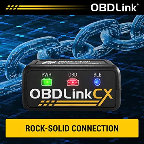 OBDLink CX Bimmercode Bluetooth 5.1 Адаптер МОЖНО OBD2 за BMW/Mini, Работи с iPhone/iOS и Android, Кодиране на автомобила, Диагностика OBD II скенер
