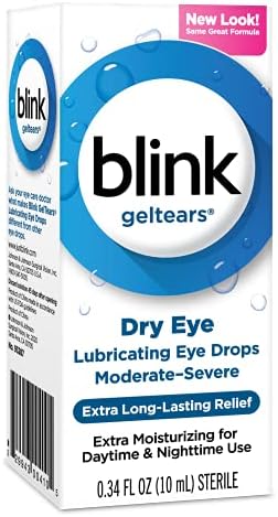 смазывающие капки за очи blink Gel Tears 10 мЛ (опаковка от 3 броя)