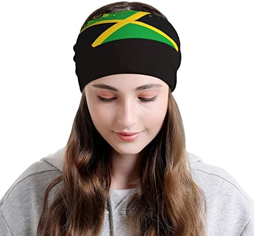 Флаг Ямайка, Ямайски богат на функции Шапчица-Бини, Еластична Шапка с Череп, Напускная Дамски Превръзка на Главата,