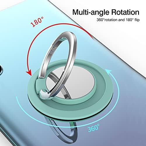 [2] Кръгла Сверкающая поставка за пръстени за мобилен телефон със завъртане на 360 градуса и регулируема на 180 градуса поставка за пръстени за пръстите с полирана мет?