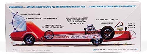Комплект модели MPC Ramchargers Dragster & Превозвачът Truck в мащаб 1:25