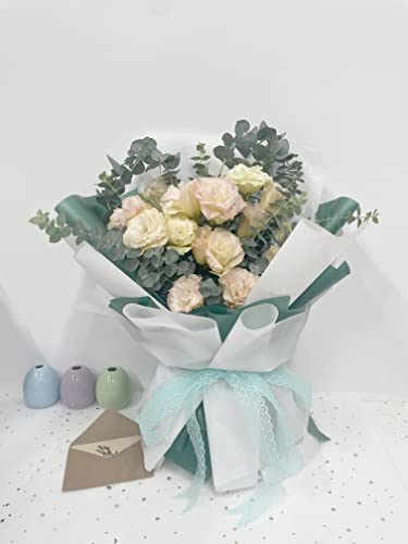 LWFyyds Водоустойчива цветна амбалажна хартия за опаковане на Подаръци за букета цветя корейски флористические аксесоари -