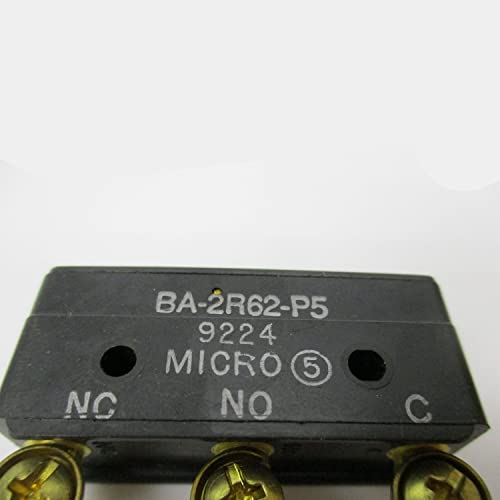 Микропереключатель BA-2R62-P5 480VAC 20A NSNP 536 Q-Basic Switch - висока степен на надеждност и удароустойчив промишлен