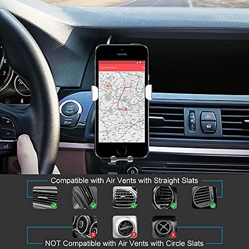 Притежател на мобилен телефон Love Heart Car Interior Phone Mount Air Vent Клип Регулируема за Смартфон