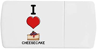 Кутия за хапчета Azeeda I Love Cheesecake с разделител за таблетки (PI00019393)