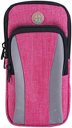 WSSBK 6-инчов калъф за мобилен телефон с превръзка на ръката си, калъф за фитнес на открито, чанта за превръзки за джогинг, чанта за ръце на рамото, чанта за ръце (Цвят: р?