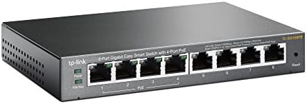 Tp-link 8-port gigabit switch Easysmart с 8 порта, rj-45, 4 порта poe