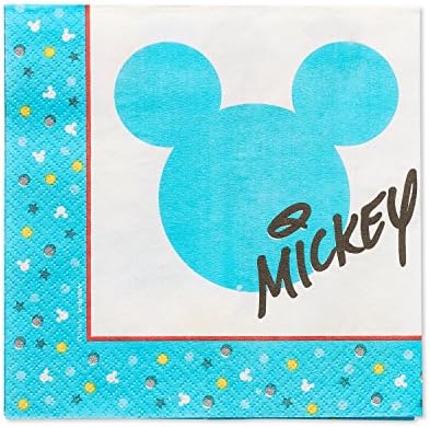 Салфетки Mickey's Fun To Be One за ланча, 16 - 2 слоя, за да проверите за партита