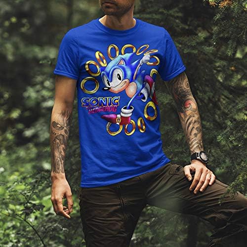 Мъжки t-shirt SEGA Sonic на Таралеж е Най - бързо нещо на света - The Blur Размазване - Официална фланелка