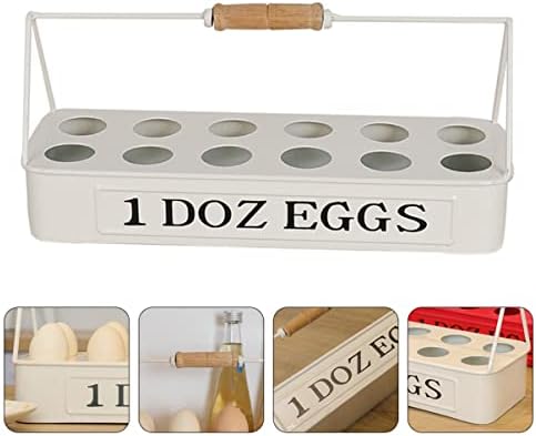Alipis 2 бр Тиган за Кухня Бели Притежателите на Пресни Плотове Определяне на Поставка За Яйца Многощелевая