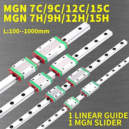 Линейни направляващи 3D принтер MGN7C MGN7H MGN9C MGN9H MGN12C MGN12H MGN15C MGN15H Миниатюрен линеен железопътна Слайд, 1